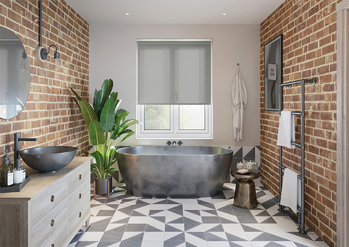 Roma, Grey Nickel - Roller Blind - Image 8